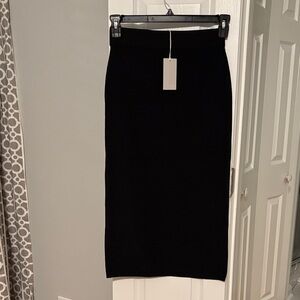 COS Classic navy/ gray  Pencil Skirt